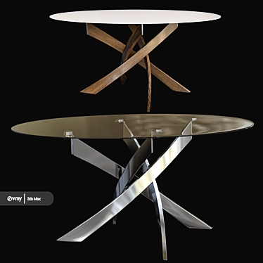 Modern Orren Ellis Coffee Table 3D model image 1 