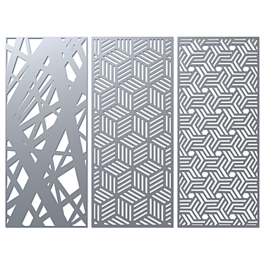 Stylish Ventilation Grilles for Design-conscious Spaces 3D model image 1 