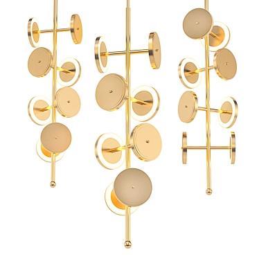 Elegant Royer Chandelier 3D model image 1 