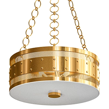 Elegant Gaines Pendant Light 3D model image 1 