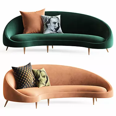 Jonathanadler Ether Curved Sofa