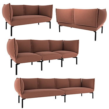 Sancal CLICK | Sofa with soft armrests