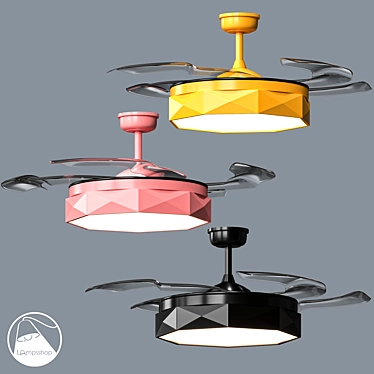 Nordik Kids Chandelier | LampsShop.ru 3D model image 1 