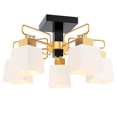 Elegant TINKO Ceiling Chandelier 3D model image 1 