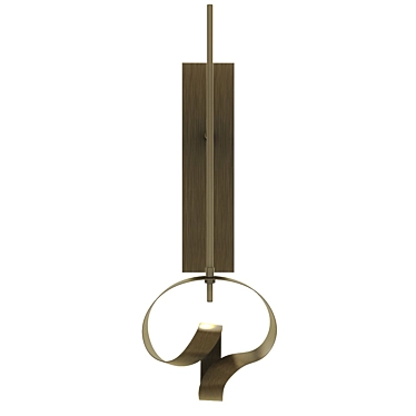 Elegant Cantori Sconce 3D model image 1 