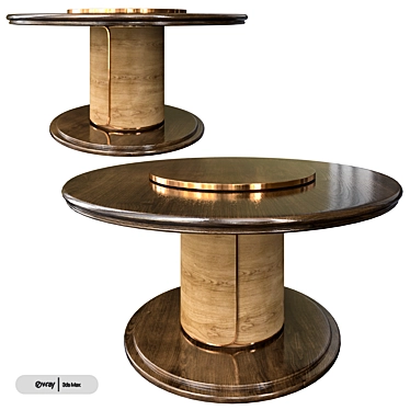 Modern AR Alexander Table: Stylish Design 3D model image 1 