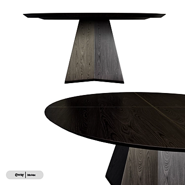 ERBA Italia Pensami Modern Table 3D model image 1 