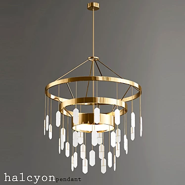 Halcyon 2013: Elegant Millimeter-Scaled 3D Model 3D model image 1 