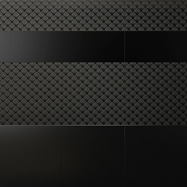 Decorative Tiles Set - 600mmX600mm & 600mmX300mm 3D model image 1 