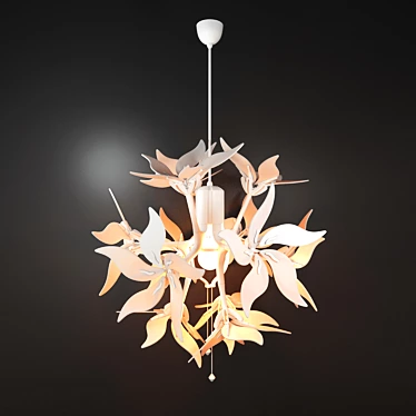 Ramsele Floral Pendant Lamp 3D model image 1 