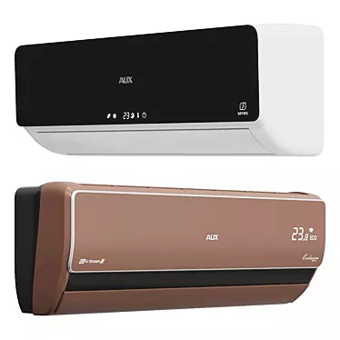 Cool and Efficient AUX Air Conditioners 3D model image 1 