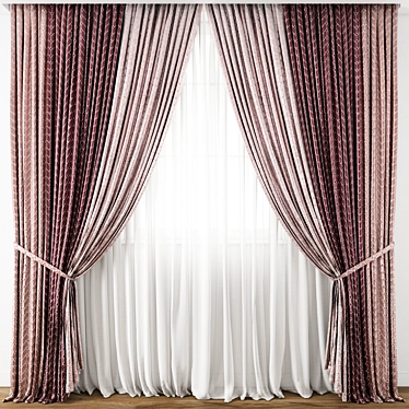 Exquisite Curtain Model | 3D Max | Obj 3D model image 1 