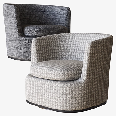 Apollo Armchair: Modern Luxury Design 3D model image 1 