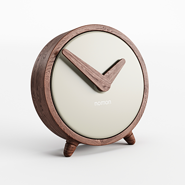 Minimalist Table Clock by Nomon 3D model image 1 