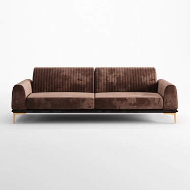 Ultimate Comfort Nirvana Sofa 3D model image 1 