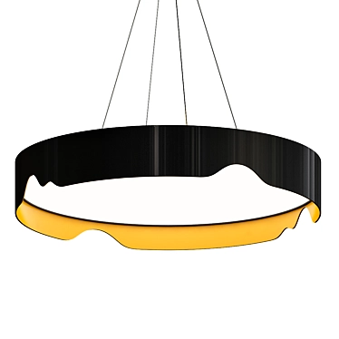 Sally LED Modern Style Chandelier 3D model image 1 