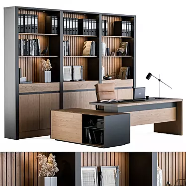 Executive Essentials - Manager Set
Sleek and Stylish Office Furniture
Efficiency and Elegance Combined
Modern Office Furniture 3D model image 1 
