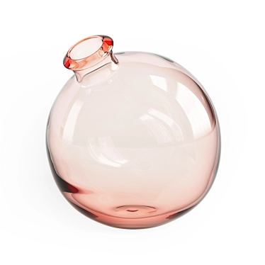 Blush Sphere Vase - Elegant Home Décor 3D model image 1 