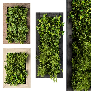 3-in-1 Vertical Garden Frame 3D model image 1 