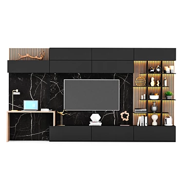 Modern TV Stand 81 3D model image 1 