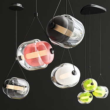 Brokis Capsula: Modern Elegance Illuminated 3D model image 1 