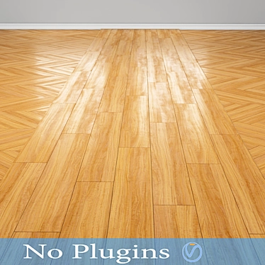 Russian Wood Floor 22: Beautify Your Space 3D model image 1 