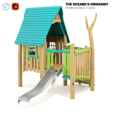 Wizard's Hideaway Playset 3D model image 1 