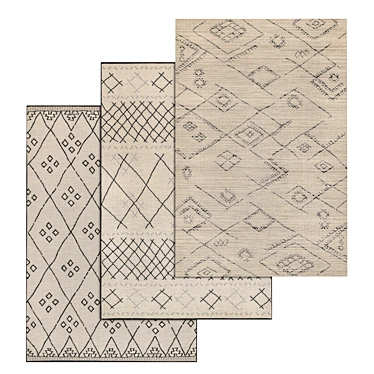 Luxury Carpet Assortment 1491 3D model image 1 