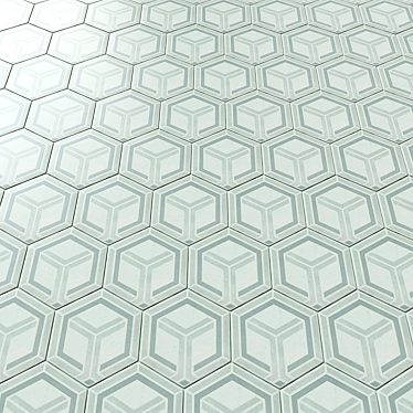Affinity Tile Botnen: 152x178mm Size 3D model image 1 