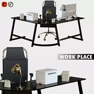 Ultimate Workspace Essentials 3D model image 1 