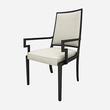 Elegant Chinese Chair 3D model image 1 