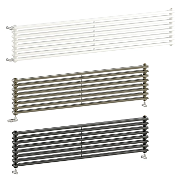 Elegant Zehnder Radiator Set 3D model image 1 