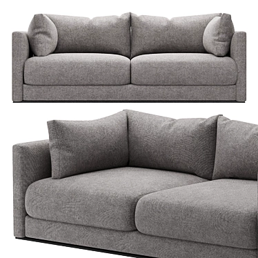 Narvik SOFT Sofa: Luxurious Comfort & Modern Design 3D model image 1 