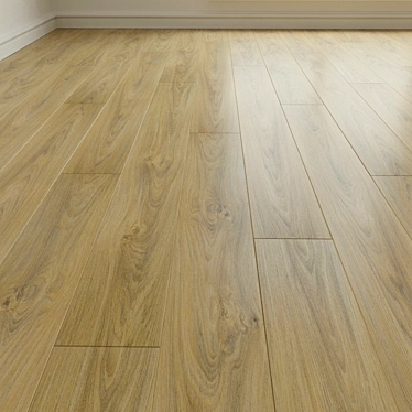 Spartacus Laminate Parquet: Realistic 3D Flooring 3D model image 1 