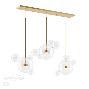 Odeon Light Bubbles Chandelier 36L 3D model image 1 