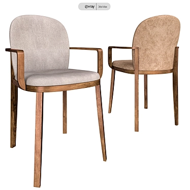 Elegant PIANCA Orchestra Chairs 3D model image 1 