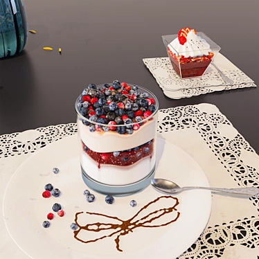 Berrylicious Delight 3D model image 1 