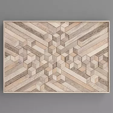 Title: 3D Wall Art: Russian Craftsmanship 3D model image 1 