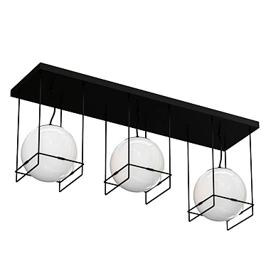 Elegant Versuola Ceiling Light 3D model image 1 