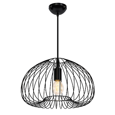 Elegant Pendant Light: Vitaluce 3D model image 1 