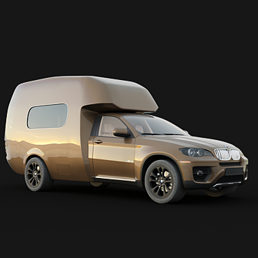 Ultimate BMW Camper: Lux & Adventure 3D model image 1 