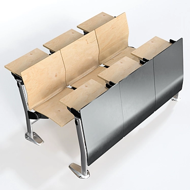 Auditorium Furniture Set: Omnia Evolution 3D model image 1 