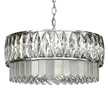 Elegant Glow: Candela Chandelier 3D model image 1 