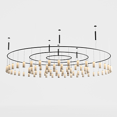 Elegant Cirio Pendant Lamp 3D model image 1 