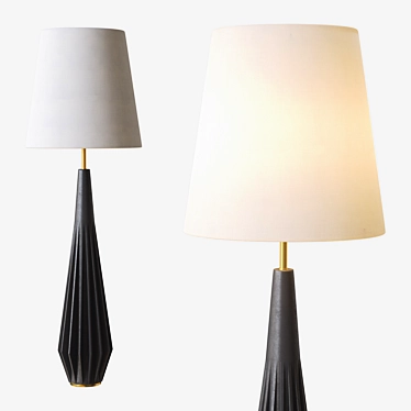 Sophisticated Cachet Floor Lamp by Kelly Wearstler 3D model image 1 