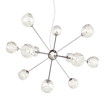 Elegant Laurentian Pendant: Perfect Illumination 3D model image 1 