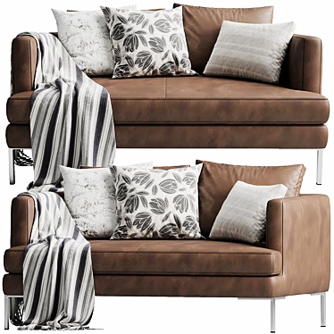 Modern Boconcept Istra Sofa: Stylish & Versatile 3D model image 1 