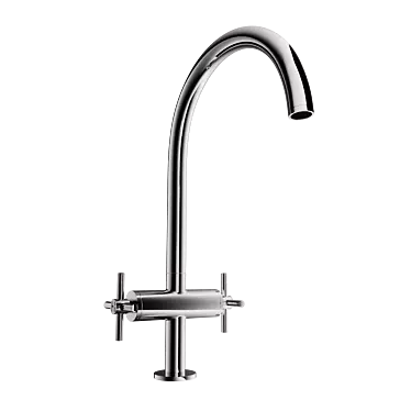 Modern Kitchen Sink Faucet 3D model image 1 