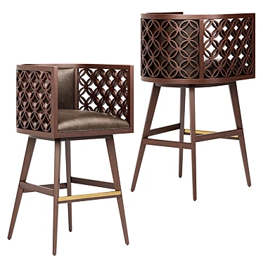 Vivace swivel barstool