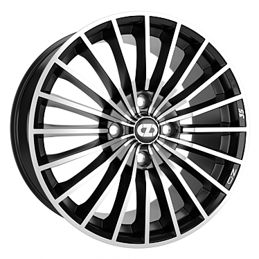 OZ Racing 35th Anniversary Alloy Wheel - Sleek and Stylish 3D model image 1 